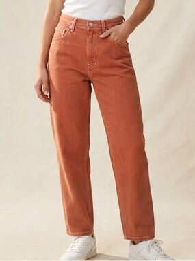 LEVI’S PREMIUM Dad Utility Jean 31 Terracotta $108 Retail GUC